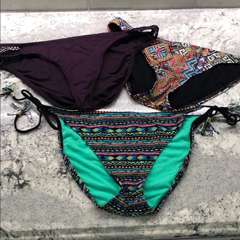 Bikini Bottoms ~ Set of 3 ~ Sz XL ~ EUC